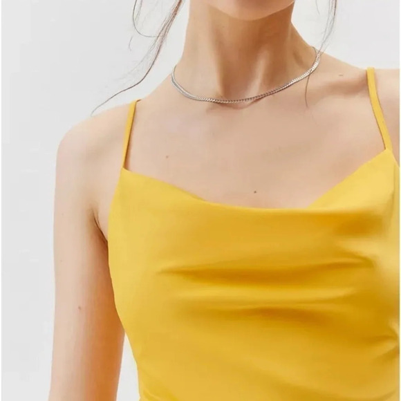 UO Mallory Cowl Neck Slip  Dress - Picture 2 of 8